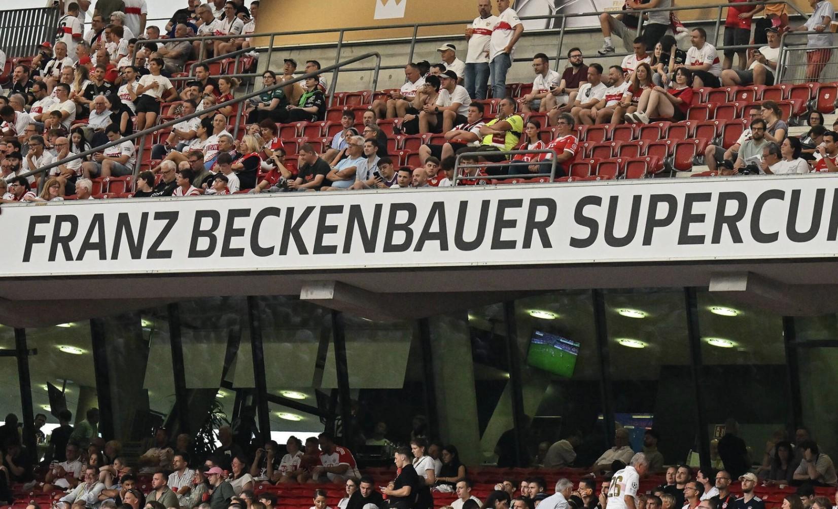 觉得德超杯没意义，斯图加特和拜仁部分球迷进行了抗议